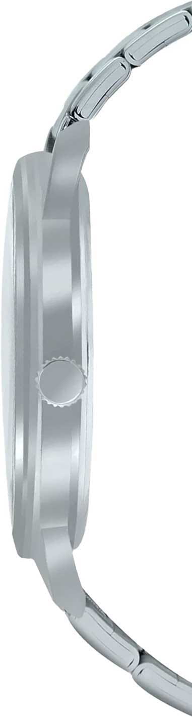 Casio Casio Collection MTP-E600D-2B, collection япония мужские часы на браслете нержавеющая сталь боковой вид
