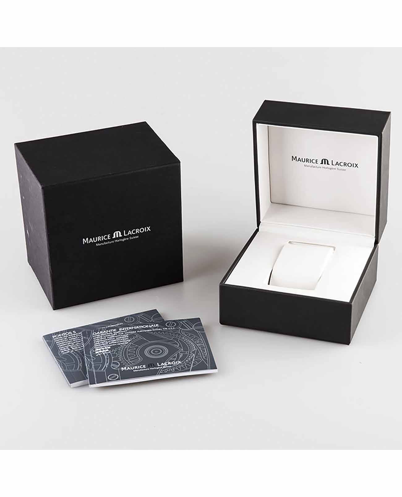 Maurice Lacroix Maurice Lacroix Aikon Date AI1004-PVY13-171-1 швейцария наручные женские часы заводная головка с логотипом Maurice Lacroix