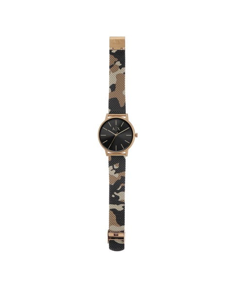 Armani Exchange Armani Exchange Cayde AX2754 кварцевые мужские часы часы крупный план черный циферблата