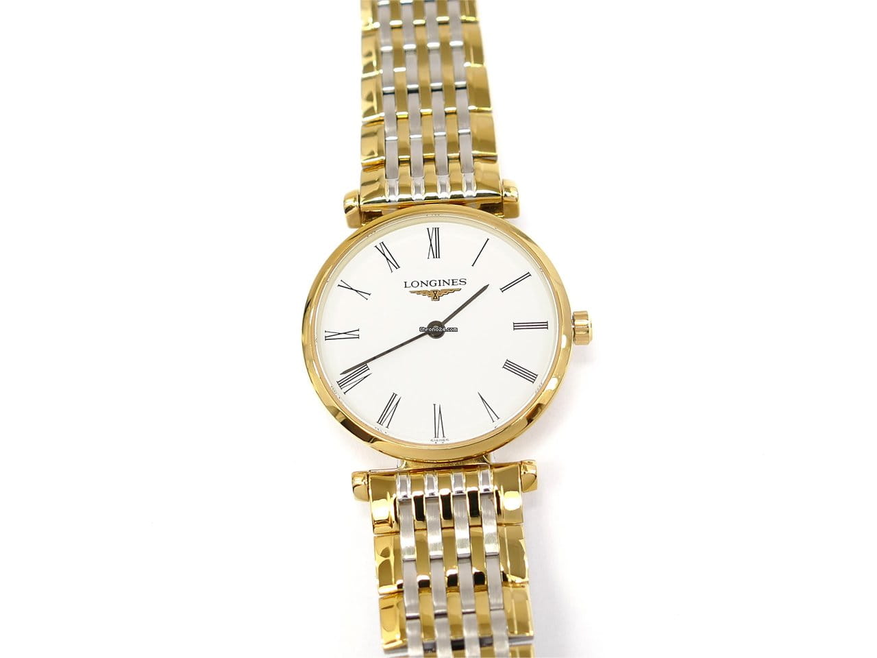 Оригинальные часы Longines Longines La Grande Classique L4.512.2.11.8 кварцевые калибр механизма l420 (на основе eta 282.001) общий вид