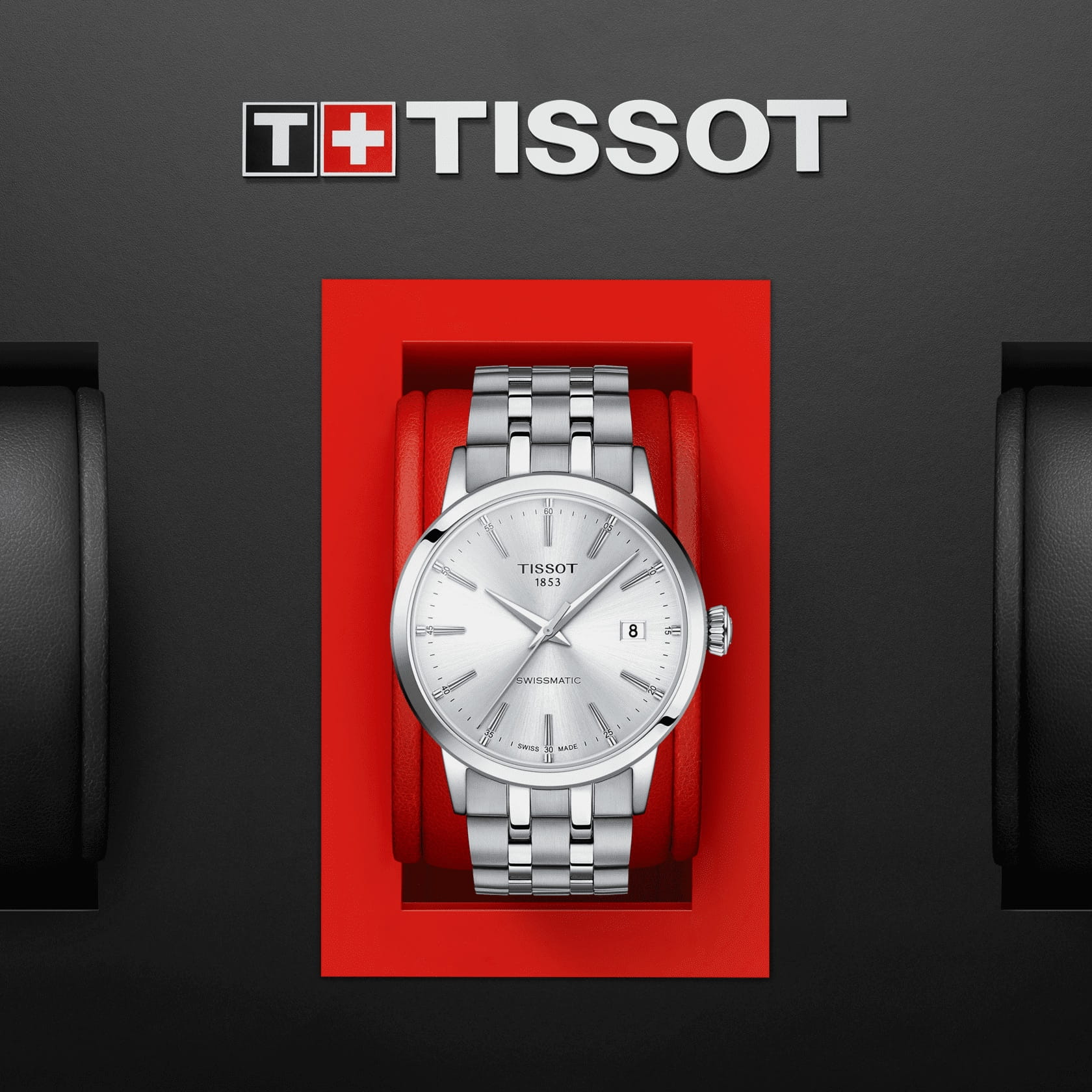 Tissot T1294071103100 мужские часы застежка крупным планом