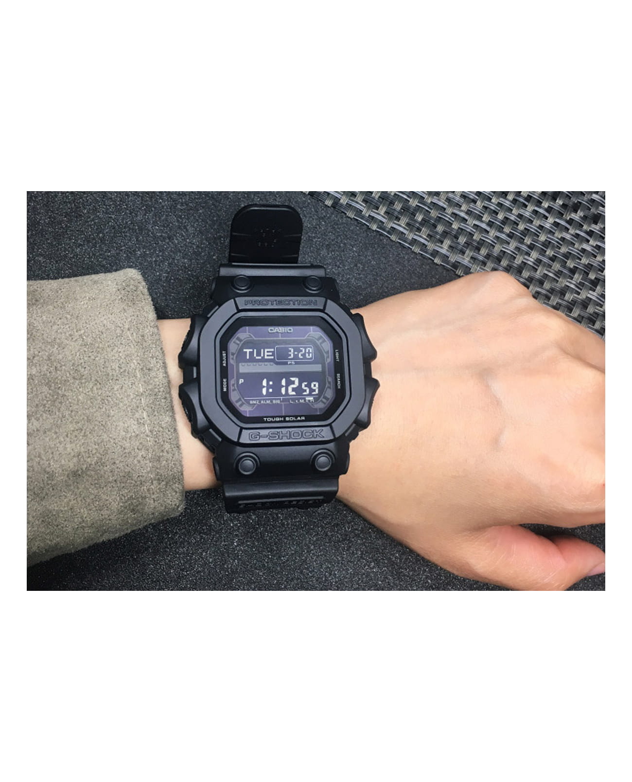 Оригинальные часы Casio Casio G-Shock GXW-56BB-1 электронные калибр механизма  общий вид