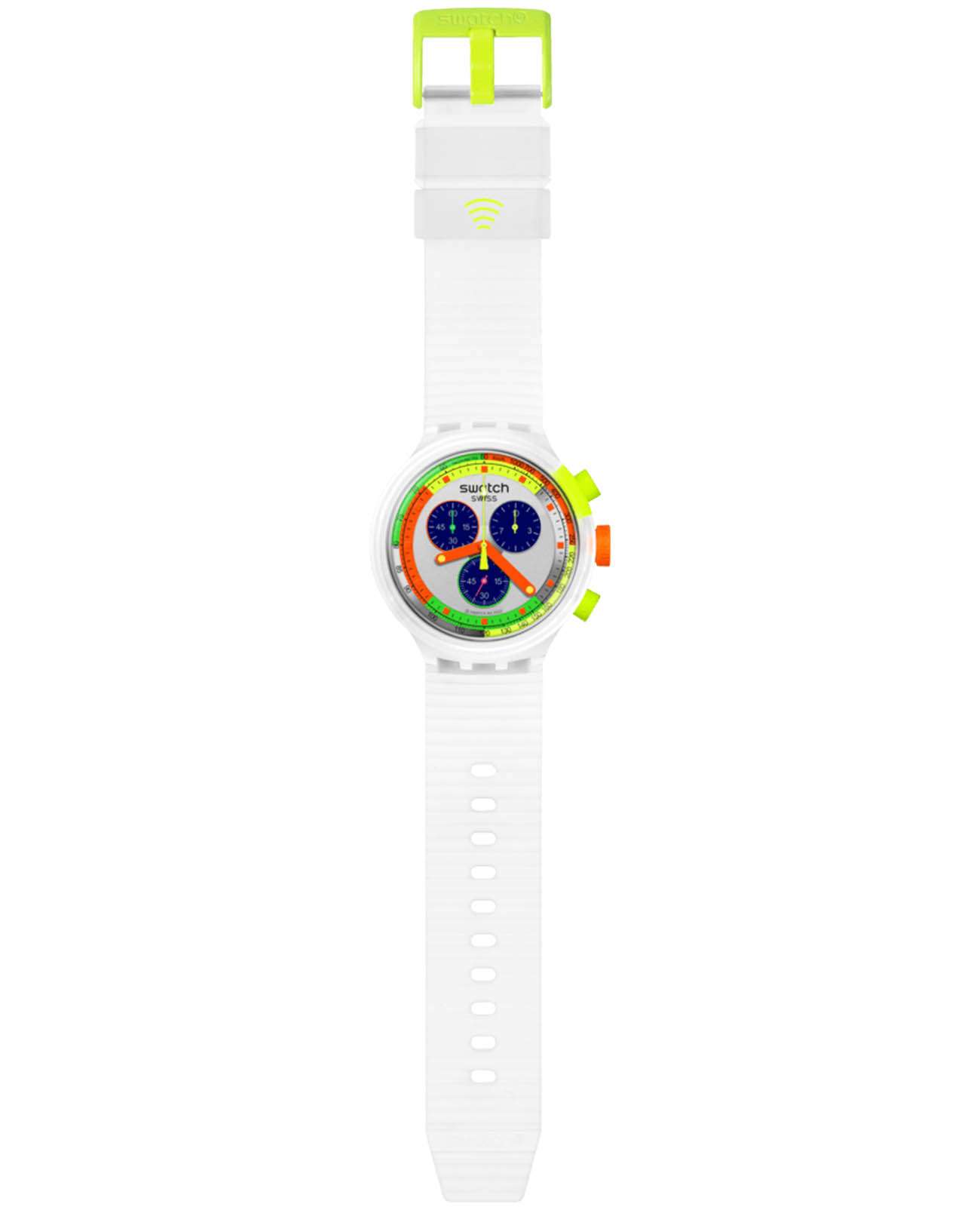 Swatch Swatch Big Bold Chrono Pay! SB02K101-5300, big bold швейцария мужские часы на браслете силикон боковой вид