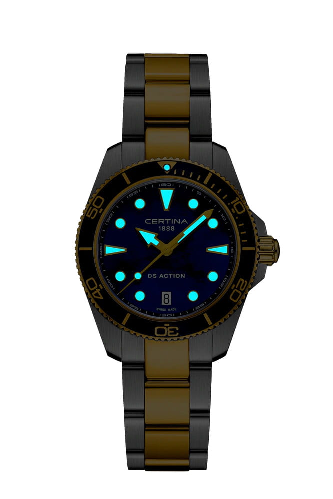 Certina Certina DS Action Lady C048.210.22.131.00  - задняя крышка металл сталь корпуса, швейцария часы